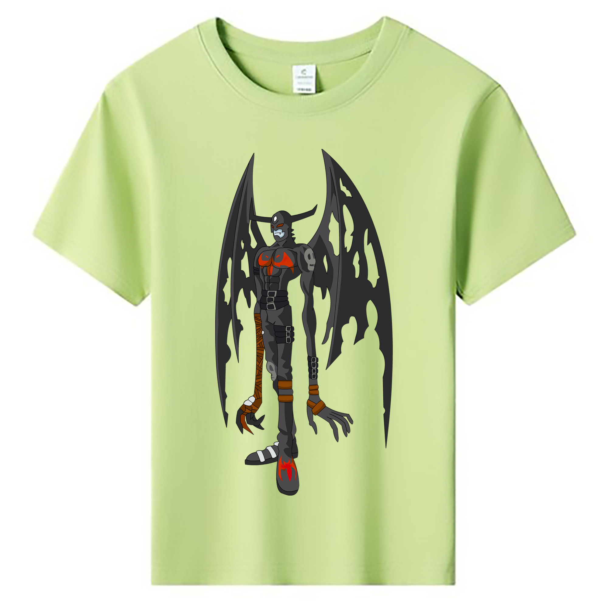 （画像用） Digimon デジタルモンスター/デジモン 綿100％キッズTシャツ（フロントプリント）